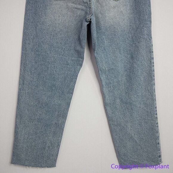 NEW Free People We the Free curvy straight  jeans button fly, women's size 30‎ - Picture 9 of 14